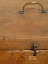 boite  en  bois , vintage  des  années 1950-1960