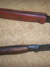 lot 2 ANCIENS COUTEAUX A VIANDE 1940/50