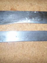 lot 2 ANCIENS COUTEAUX A VIANDE 1940/50