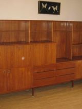 Enfilade en teck style scandinave années 60