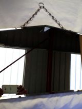 miroir octogonale biseaute 1950