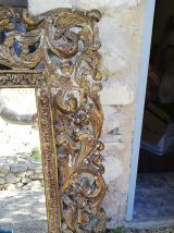 Miroir sculpté doré ancien