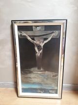 grand cadre DALI sous verre 1970