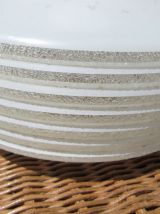 Grand globe en verre poli pour lustre des année 70