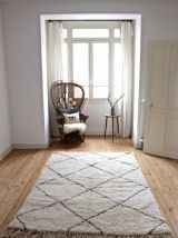 TApis beni ouarain berbere tissé main au Maroc