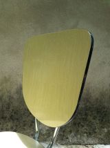 Chaise Formica jaune