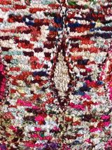 Tapis boucherie tissé main au Maroc