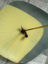 Suspension vintage en verre 1950's