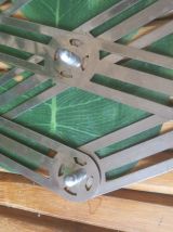 dessous de plat en métal accordéon