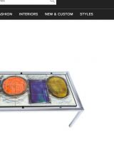 Table basse design vintage céramique Juliette Belarti