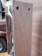 petite armoire miroir inox 70s