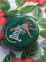 Boîte de 4 Sous verres vintage de la marque Perrier