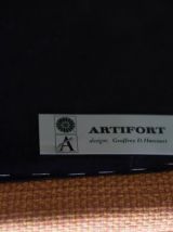 chaise geoffrey d'harcourt pour artifort à restaurer