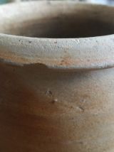 cruche en terre cuite à anse- art populaire-poterie
