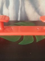 SYLA-porte manteaux -patère orange-Vintage