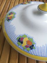 Soupière BOCH la louvière - Art déco - Vintage