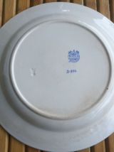 Boch la Louvière - plat - art déco - vintage