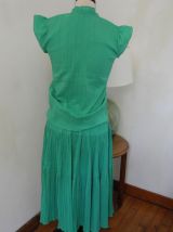 Ensemble Jupon et Haut Vintage 70'S Fabriqué en France 