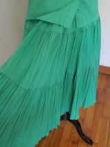 Ensemble Jupon et Haut Vintage 70'S Fabriqué en France 