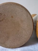 Huilier et vinaigrier en grès