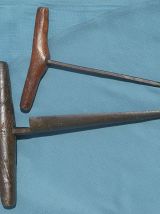 bondonnière et  vrille de tonnelier, ancienne