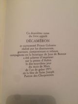 Le Décameron Jean Boccace-Ed Jean De Bonnot 