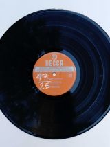 33 tours bleu et orange