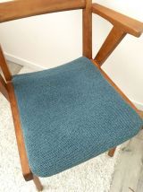 Fauteuil bridge scandinave vintage