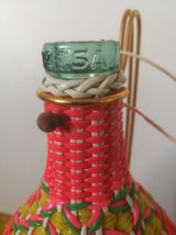 bouteille scoubidou et laiton