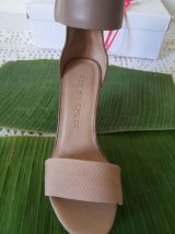 sandales compensées cuir et bois See By CHLOE