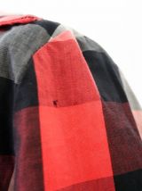 Robe à carreaux cousue main vintage 40's 50's