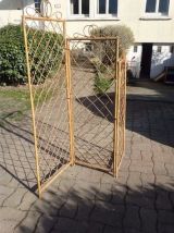 Paravent rotin vintage