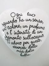 Ensemble 3 cœurs artistes céramique