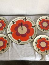 Service plateau fromage année 70