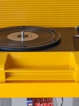 Tourne disque Philips 180 + range vinyle  SOMM - Vintage 70s