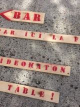 Pancartes directionnelles