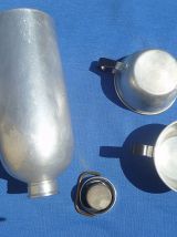 Bouteille Aluminium France Tournus unis+tasses