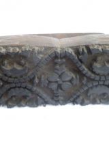  tampon ancien a impression Batik et textile en bois