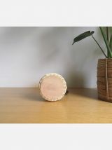 Service à orangeade en verre soufflé ambré