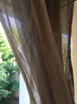 Rideaux en voile de coton 