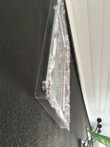 Lot de 2 miroirs avec cadre translucide