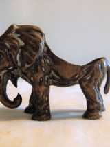 Cendrier bronze en forme d'éléphant