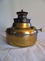 Chauffe plat vintage pétrole type sellus en laiton