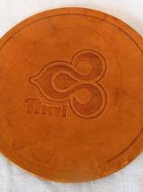 4-dessous-de-verre cuir Air Thaï