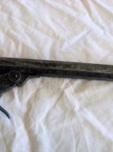 Pistolet décoratif mural bibliothèque zamacl crosse