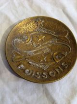 Vide poche bronze art déco signé max Leverrier