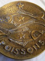 Vide poche bronze art déco signé max Leverrier