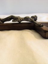 Croix crucifix en bois jésus vintage