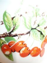 Pots porcelaine conf Pillivuyt Apilco fraise abricot cerises