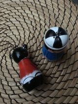 Salière et poivrière vintage